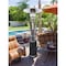 Hiland Outdoor Patio Heater in Hammered Silver HLDS01-CB - alternate 3